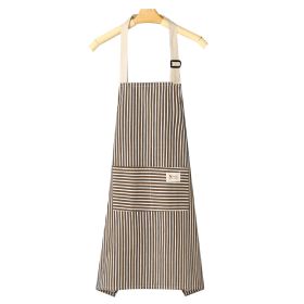 1pc Adjustable Kitchen Cooking Apron - Coffee