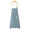 1pc Adjustable Kitchen Cooking Apron - Blue