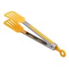 1pc Cross-border Exclusively For 9-inch Nylon Square Head Food Clip Barbecue Clip Flat Clip Bread Clip Stainless Steel Food Clip - Yellow