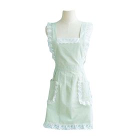 Restaurant/Kitchen/Cafe/Bakery Apron H-Back Apron Lace Apron with Pocket - Default