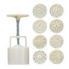 8 Stamps - Plastic Baking Molds - Moon Cake Mold Small Cake Mold – 75G - Default