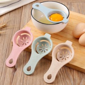 Egg Separator Egg Yolk White Separator Egg White Separator Egg Whites Strainer Filter Divider Egg Separator Tool Kitchen Gadget - Porcelain