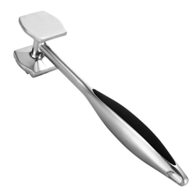 Kitchen Tools Tendon Breaking Hammer Steak Hammer - Silver & Black - Kitchen gadgets