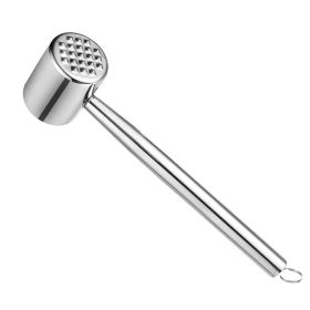 Kitchen Tools Tendon Breaking Hammer Steak Hammer - Silver A - Kitchen gadgets