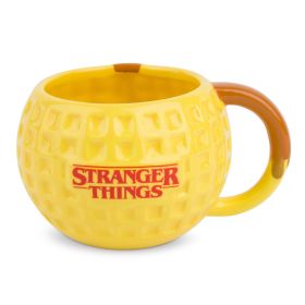 Stranger Things Waffle Stoneware Coffee Mug, 18oz - Stranger Things