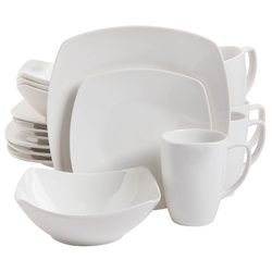 Zen Buffetware 16 piece Square Dinnerware Set - 92576.16