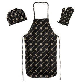 Saints 3PC Set - Apron; Mitt; Hat - 1NFL/69900/0021/RET