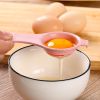 Egg Separator Egg Yolk White Separator Egg White Separator Egg Whites Strainer Filter Divider Egg Separator Tool Kitchen Gadget - Pink