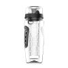 Fruit Infuser Water Bottle 32OZ Juice Shaker Sport w/ Flip Top Lid Anti-Slip Grips For Office Home Sport Running Walking Hiking - Black