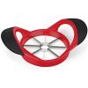 Apple Slicer Apple Corer Apple Cutter Tool, Push Down Easy Cutting Kitchen Tool - Red