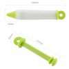 Food Writing Decorating Pen, Nozzle Tool Squeeze Cream Chocolate Cupcakes Piping Icing Cake Dessert Pen Baking Gun - Green