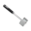 Kitchen Tools Tendon Breaking Hammer Steak Hammer - Black & Silver - Kitchen gadgets