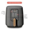 6 Quart Touchscreen Air Fryer - Oyster Grey