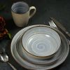 Mellow 16 Piece Dinnerware Set in Powder Blue - Powder Blue