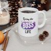 Living A Boss Life Mug - One Size